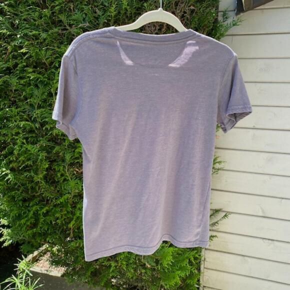 Ten Tree Be Happy Mountain Grey T-shirt Casual Hiking Tee, Climate Neutral, Eco - Picture 2 of 8